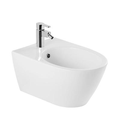 QeramiQ Sanlife Bidet - 38x55.7x29.4cm - hangend - wit 136450004cx QeramiQ Sanlife Bidet - 38x55.7x29.4cm - hangend - wit 136450004cx