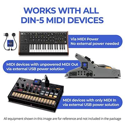 CME WIDI Jack w/ DIN5 Cable MIDI interface CME WIDI Jack w/ DIN5 Cable MIDI interface