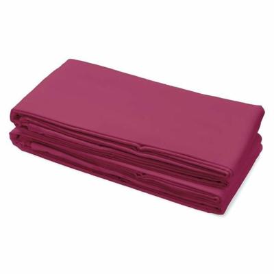 LOVELY HOME Onderlaken 100% katoen 180x290 cm - 1 persoon - Fuchsia LOVELY HOME Onderlaken 100% katoen 180x290 cm - 1 persoon - Fuchsia