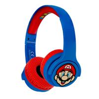 OTL Technologies SM0694 hoofdtelefoon/headset Draadloos Hoofdband Gamen Bluetooth Blauw, Rood - thumbnail