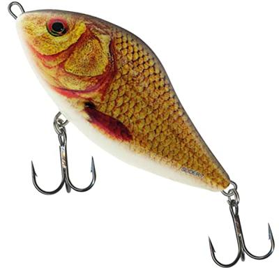 Salmo Slider Sinking Supernatural 12cm SD12S Golden Crucian