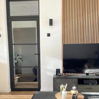 QAZQA Design vierkante wandlamp zwart - Sabbir - thumbnail