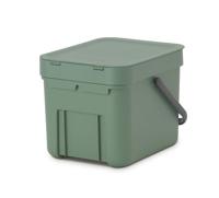 Brabantia Sort & Go afvalbak 6L Groen - thumbnail