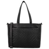 Hide & stitches inspired by illusion shopper-Black - thumbnail