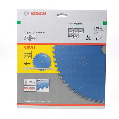 Bosch Accessoires Cirkelzaagblad expert for Wood 210x30x2.4/1.8x48 T - 2608642496
