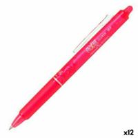 Pen Pilot Frixion Clicker Wisbare inkt Roze 0,4 mm 12 Stuks - thumbnail