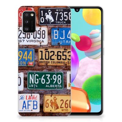 Samsung Galaxy A41 | Siliconen hoesje | met foto Kentekenplaten