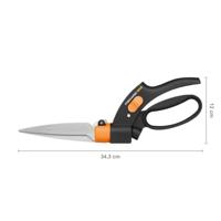 Fiskars 1000589 GS42 Graskantenschaar 320 mm Bypass - thumbnail