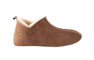 Shepherd Pantoffels Lina 6202052 Bruin-37 maat 37 - thumbnail
