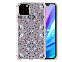 Apple iPhone 11 Pro Anti-Shock Hoesje Flower Tiles - thumbnail
