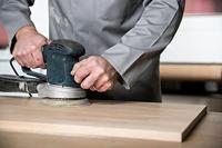 Klingspor Schuurpad met klitbevestiging | GLS 5 125 mm korreling 60 | voor hout / metaal korund | Gatenaantal 8 | 50 stuks - 89488 - 89488 - thumbnail