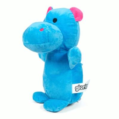 Knuffel voor honden Gloria Nomana 10 cm Nijlpaard