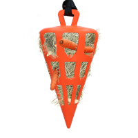 Hay Slowfeeder Fun and Flex 22 cm Oranje Wortel - thumbnail