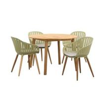 Le Sud tuinset Rodez Dijon rond - lichtgroen - 5-delig - thumbnail