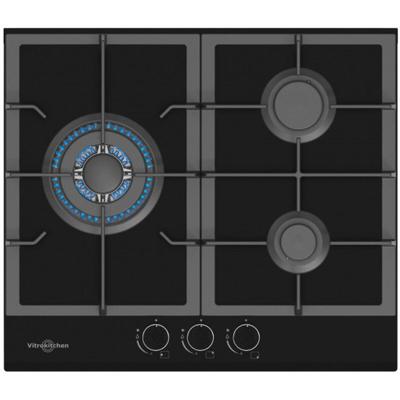 Gaskookplaat Vitrokitchen CG630NN 58 cm