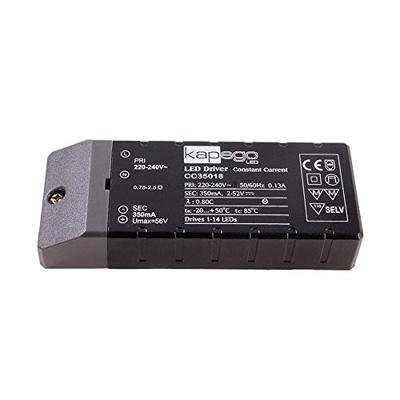 Deko Light Basic CC LED-transformator Constante stroomsterkte 18 W 350 mA 2 - 52 V 1 stuk(s)