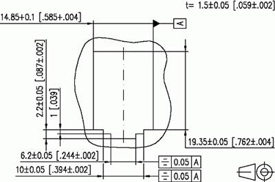 Metz E-DAT-kopieermodule, 8 (8) 180 ° Cat.6, RJ45, 1 eenheid