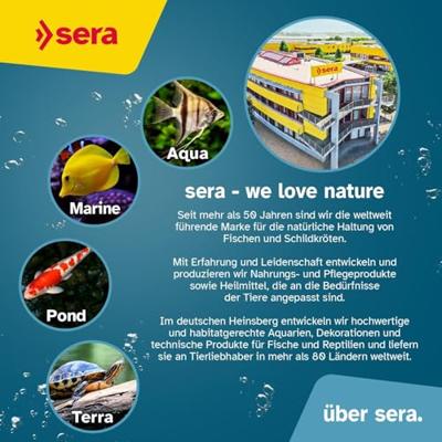 Sera ImmunPro Mini Nature - Probiotisch Visvoer 1000ml voor Levendige Kleuren & Snelle Groei