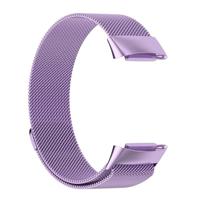 Milanese bandje - Paars - Geschikt voor FitBit Charge 5 - thumbnail