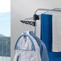 Metaltex Storm Droogrek 34 m Drooglente Zilver/Zwart - thumbnail