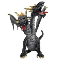 Bullyland Draak tweekoppige zwarte (75597) - thumbnail