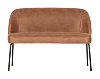 WOOOD Eetkamerbank 'Vogue' Leder, kleur Cognac - thumbnail