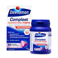 Davitamon Compleet Weerstand Hoog Gedoseerd Kauwtabletten - thumbnail