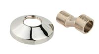 Kirchhoff S-aansluiting, 1/2"ET x 15 mm x 3/4"ET, met rozet met schroefdraad - 986260113 - thumbnail