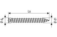 Kozijns.ck.spax-ra t30 7.5x100 - thumbnail