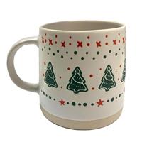Kerstboom Stoneware Mok - thumbnail