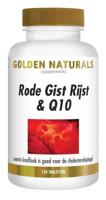Golden Naturals Rode Gist & Q10 Tabletten - thumbnail