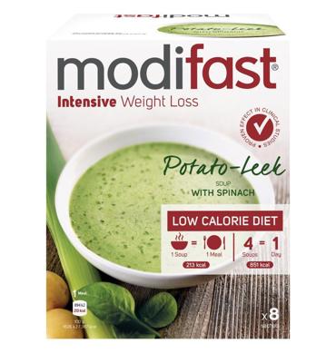 Modifast Intensive Potato Leek Soup 8x55g