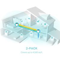TP-Link Deco X55(2-pack) Mesh router Wit - thumbnail