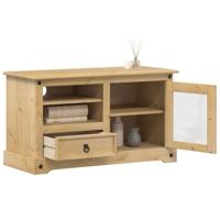 Tv-meubel Corona 100x45x58 cm massief grenenhout - thumbnail