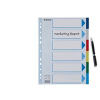 Esselte tabbladen 6 tabs - thumbnail