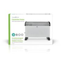 Convectorkachel | Thermostaat | Ventilatorfunctie | 3 Standen | 2000 W | Wit - thumbnail