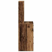 Highboard met lade Oud hout 40 x 41 x 135 cm Bewerkt hout - thumbnail