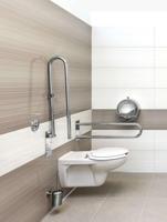 Toiletbeugel Sapho Opklapbaar 60x15.3 cm RVS Sapho - thumbnail