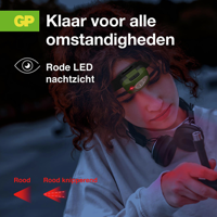 GP Discovery GPDISHLCH43BL027 Hoofdlamp LED werkt op batterijen 150 lm 36 h - thumbnail