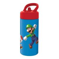 Waterfles Super Mario Rood Blauw (410 ml) - thumbnail