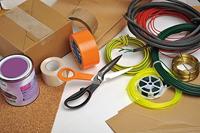 Fiskars 1000809 Universele schaar Rechtshandig 230 mm Oranje, Zwart - thumbnail