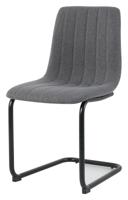Artistiq Eetkamerstoel 'Chae' Geweven, kleur Antraciet - thumbnail