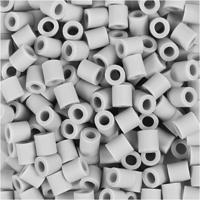 NABBI Biobeads van , afm 5x5 mm, gatgrootte 2.5 mm, medium, grijs, 1000 stuk/ 1 doos - thumbnail
