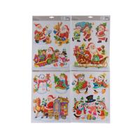 Raamdecoratie l29h41 cm a4 kerstversiering Decoris - Decoris - thumbnail