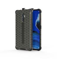 Voor oppo Reno2 Z schokbestendige honingraat PC + TPU case (grijs) - thumbnail