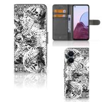 Telefoonhoesje met Naam OPPO Reno 8 Lite | OnePlus Nord N20 Skulls Angel - thumbnail