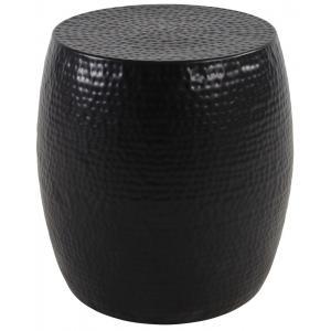 Lesli Bijzettafel / Hocker 'Moses' kleur Zwart Lesli Bijzettafel / Hocker 'Moses' kleur Zwart