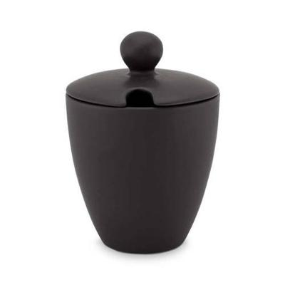 Vtwonen Sugar bowl matt black 150ml Vtwonen Sugar bowl matt black 150ml