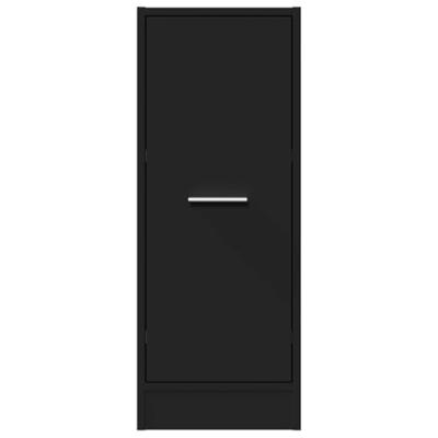 Apothekerskast 30x41x77,5 cm bewerkt hout zwart Apothekerskast 30x41x77,5 cm bewerkt hout zwart