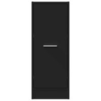 Apothekerskast 30x41x77,5 cm bewerkt hout zwart - thumbnail